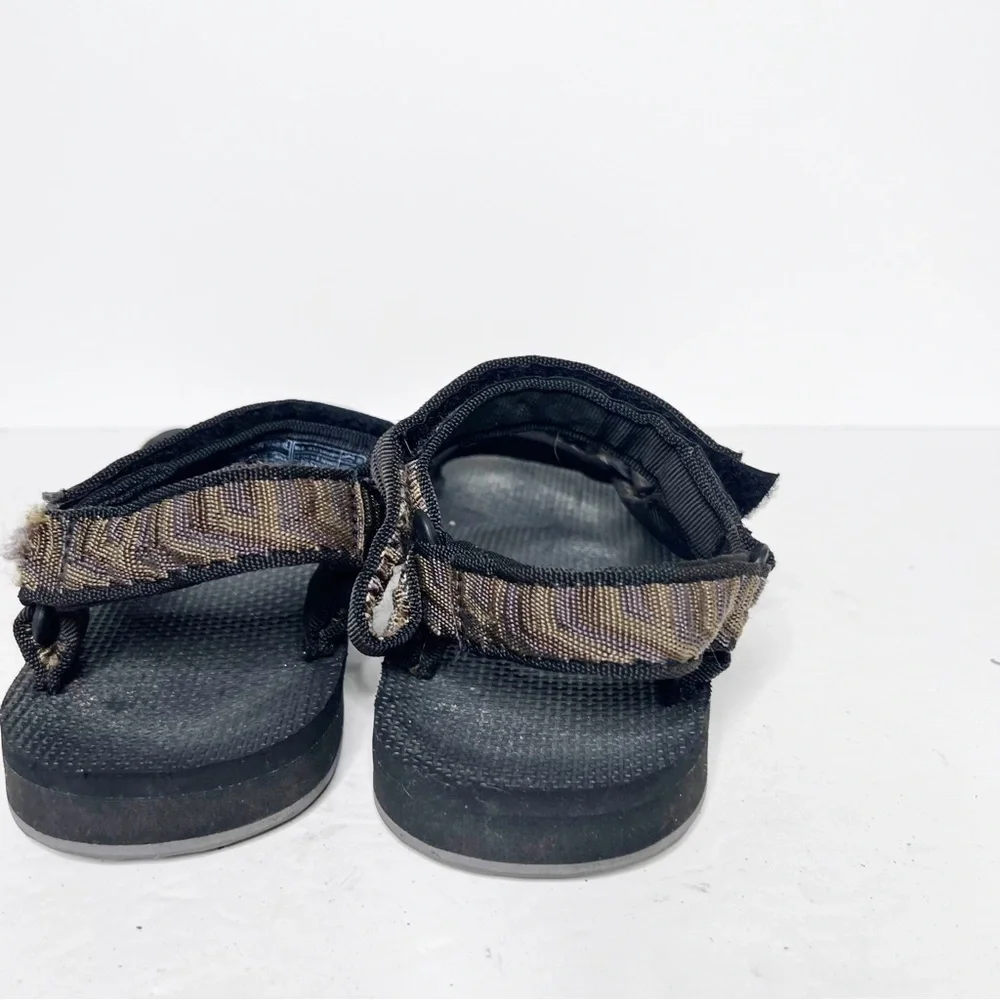 Teva Universal Black Strappy Sandals Size 12 Men’s